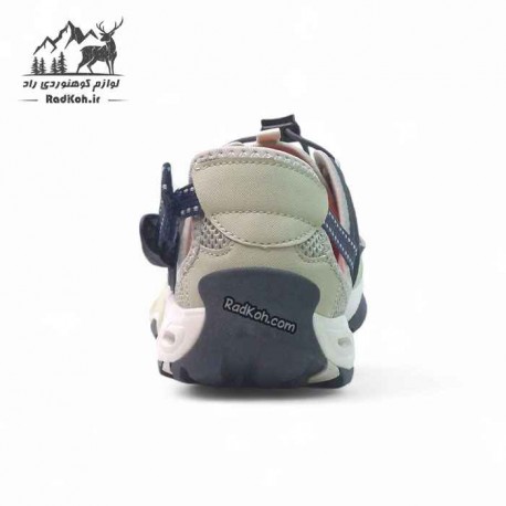 صندل هامتو مردانه مدل 630261A-14 رنگ بژ/خاکستری