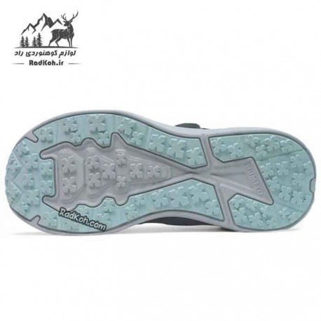 کفش هامتو مدل 350446B-2 بند دیسکی رنگ خاکستری تیره