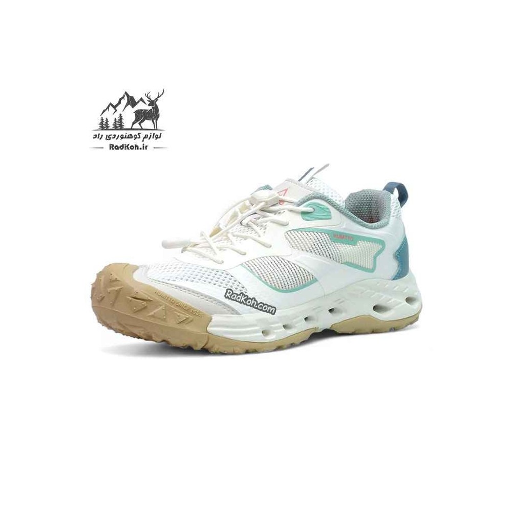 کفش پیاده روی هومتو زنانه مدل 650123B-3 رنگ سفید/سبز