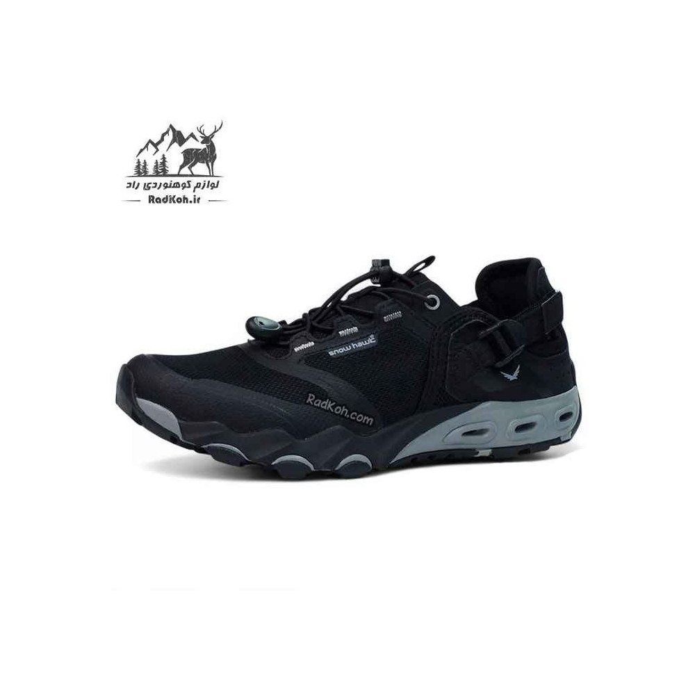 کفش اسنوهاک زنانه مدل milano کد SN-S1289W-4 رنگ مشکی/طوسی