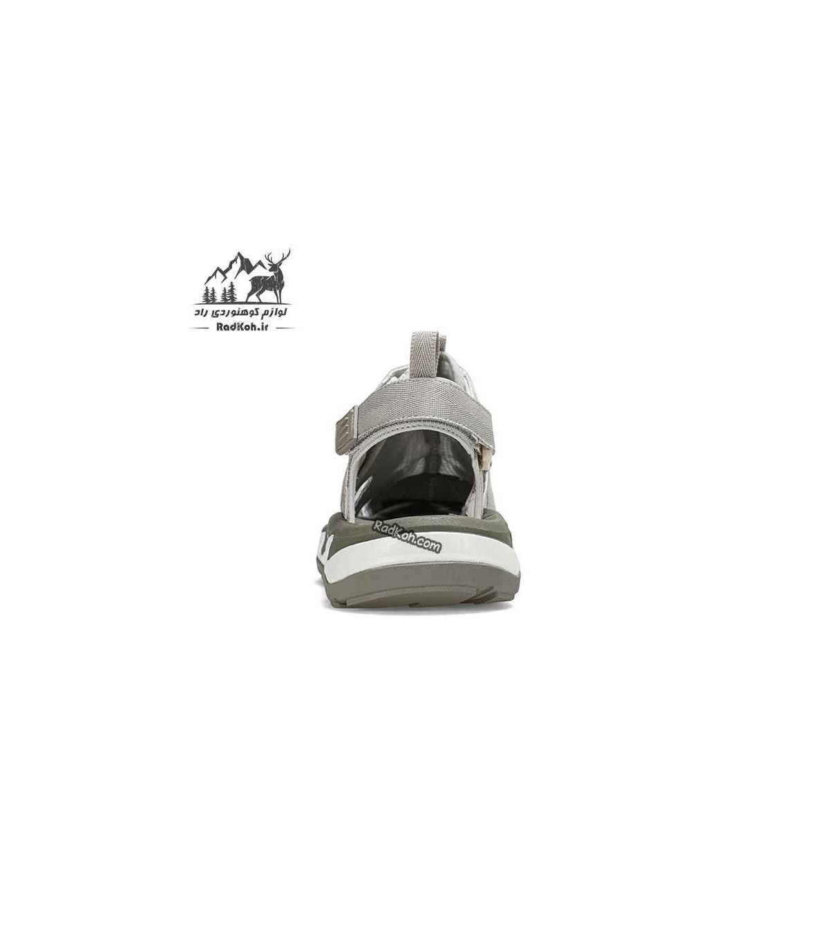 صندل هامتو مردانه مدل 760137A-1 رنگ طوسی/سبز