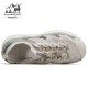صندل پیاده روی زنانه هامتو مدل 760763B-2 رنگ کرم(بژ)/سبز
