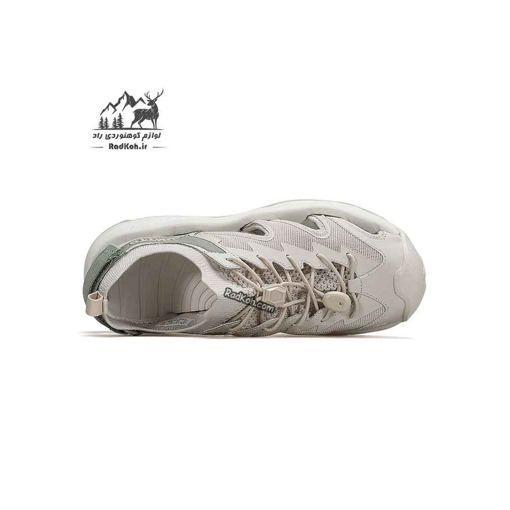 صندل پیاده روی زنانه هامتو مدل 760763B-2 رنگ کرم(بژ)/سبز