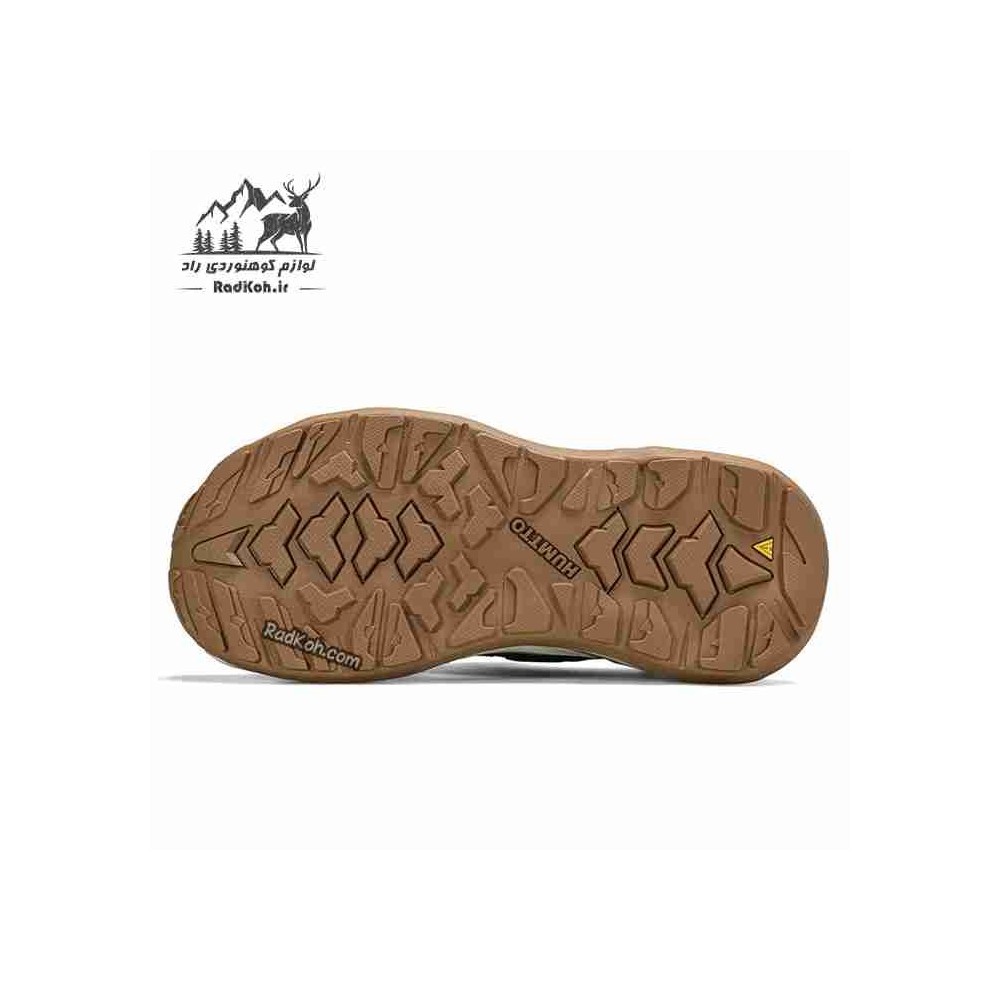 صندل زنانه هامتو مدل 760137B-2 رنگ سفید/سبز