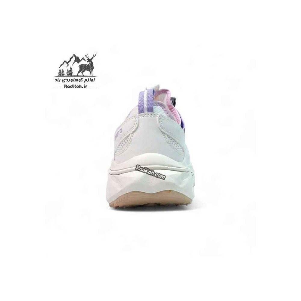 کفش هامتو زنانه مدل 160171B-8 رنگ سفید/سوسنی
