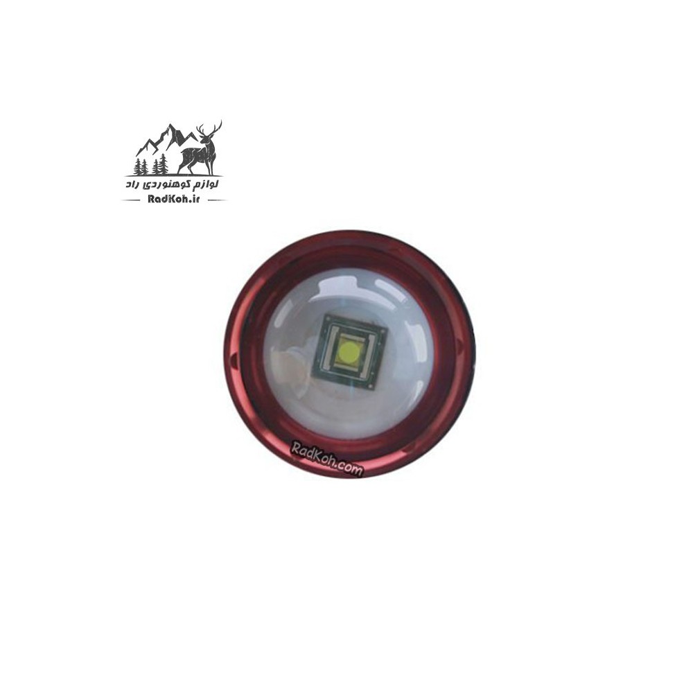 چراغ قوه اسمال سان زوم دار کد ZY-T290-1 رنگ مشکی