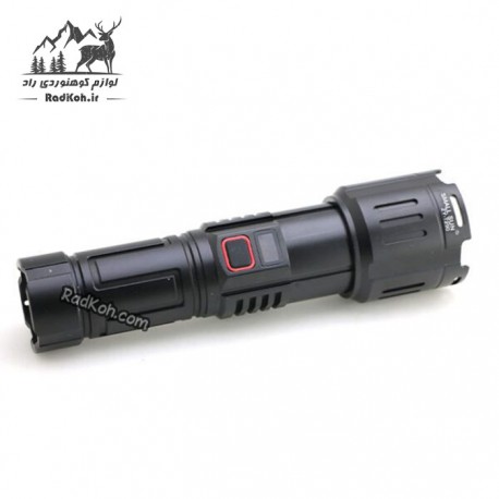 چراغ قوه طبیعت گردی اسمال سان زوم دار کد ZY-T290-1 رنگ مشکی