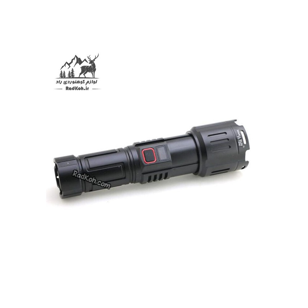 چراغ قوه طبیعت گردی اسمال سان زوم دار کد ZY-T290-1 رنگ مشکی
