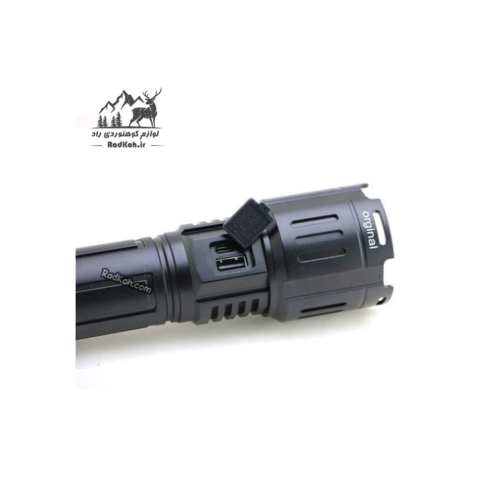 چراغ قوه زوم دار اسمال سان کد ZY-T290-1 رنگ مشکی