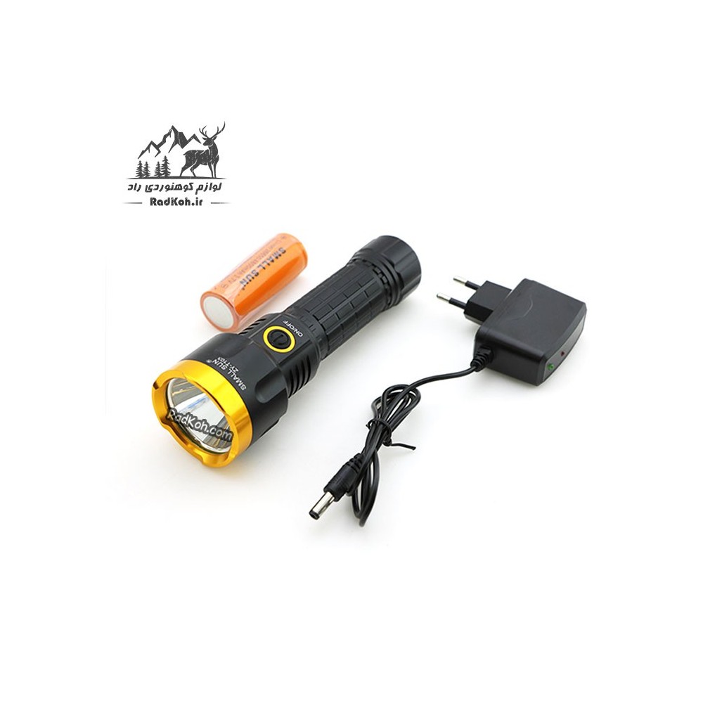 چراغ قوه پلیسی اسمال سان کد ZY-T103-1  رنگ مشکی