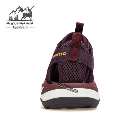 صندل زنانه هامتو مدل 760514B-2 رنگ بنفش(بادمجانی)