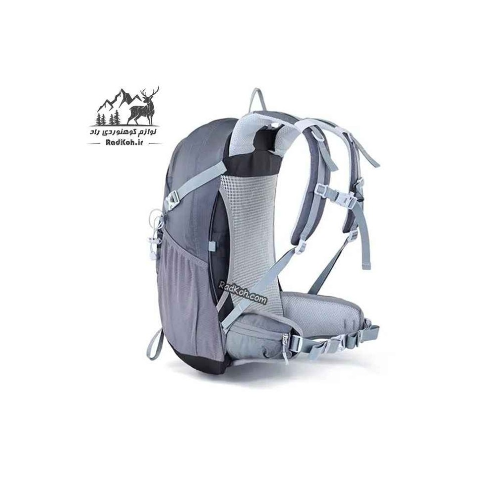 کوله پشتی مسافرتی 32 لیتر بلک آرال مدل B145503-3 رنگ طوسی