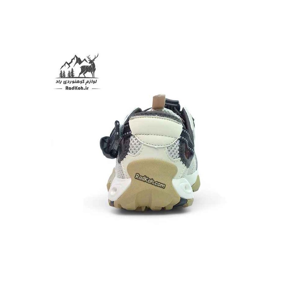کفش هامتو زنانه مدل 660958B-8 رنگ بژ/خاکستری