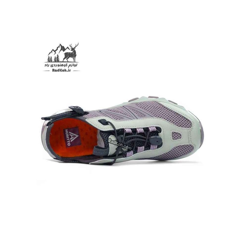 کفش صندل هومتو زنانه مدل 660958B-10 رنگ طوسی/یاسی