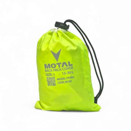 کاور کوله پشتی متال مدل petra کد M192 رنگ زرد 30-15 لیتری