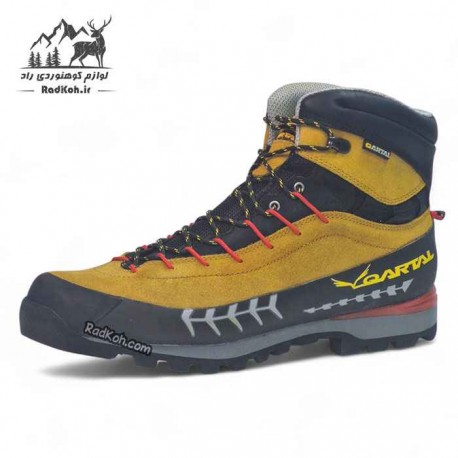 کفش طبیعت گردی قارتال مدل QB2-48195 رنگ زرد