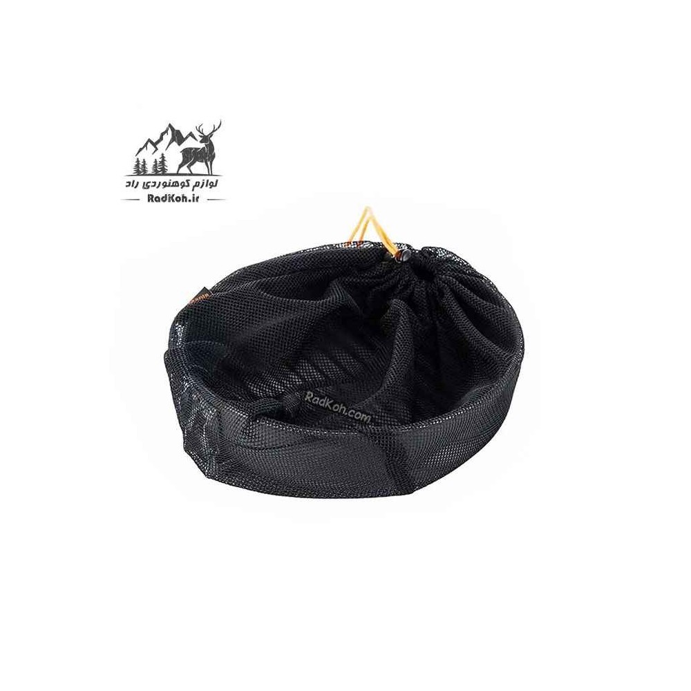 پخت غذا در ماهیتابه فایر مپل FEAST FP روی اجاق گاز سفری در دل طبیعت