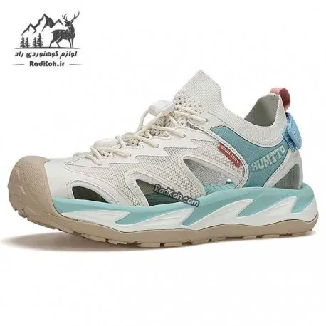 صندل پیاده روی هامتو زنانه مدل 760763B-5 سفید/سبز