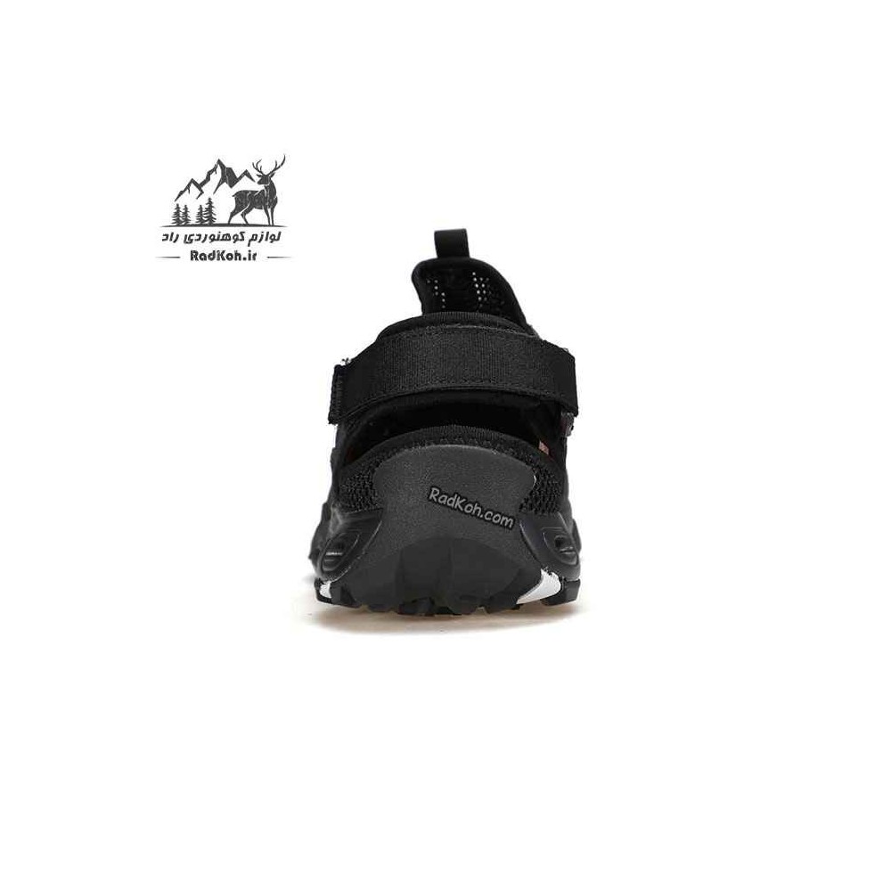 کفش صندل تابستانی مردانه هامتو مدل 660410A-4 رنگ مشکی