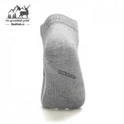 جوراب بچه گانه ساق کوتاه هامتو مدل HB202460-3 طوسی