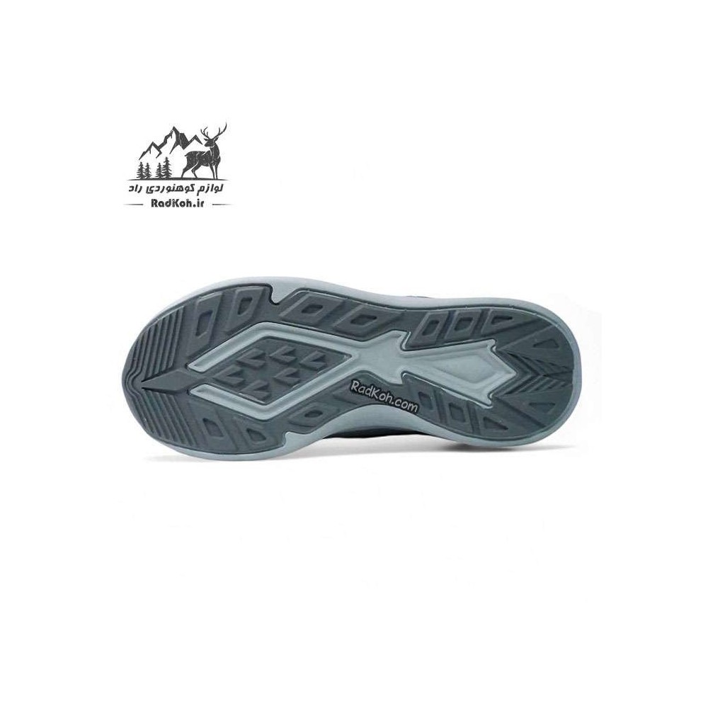 کفش چرم زنانه هامتو مدل 360979B-2 طوسی/خاکستری