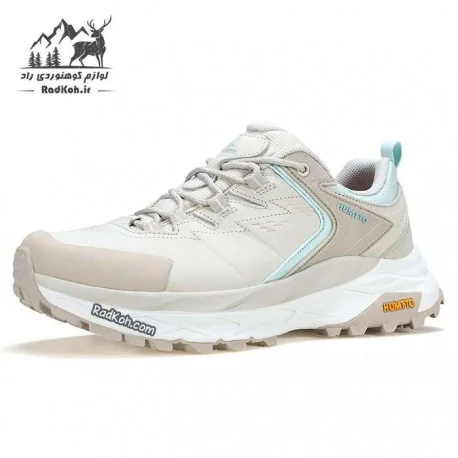 کفش چرم زنانه هامتو مدل 360348B-2 کرم(بژ)/آبی