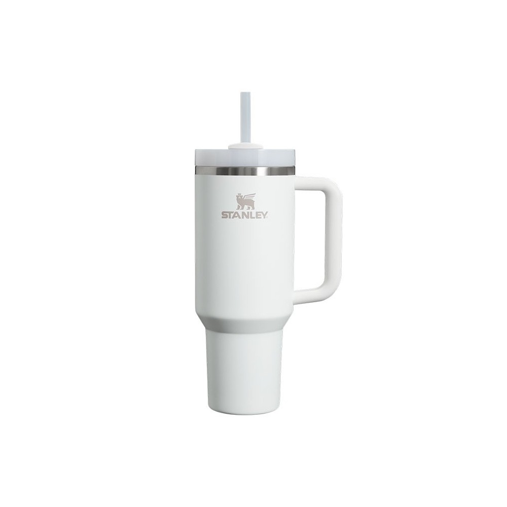 ماگ نی دار 1.18 لیتری استنلی مدل Quencher H2.0 Tumbler رنگ سفید