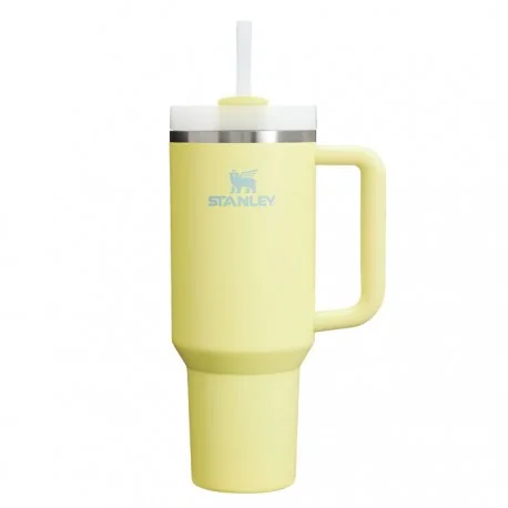 تراول ماگ 1.18 لیتری استنلی مدل Quencher H2.0 Tumbler رنگ زرد