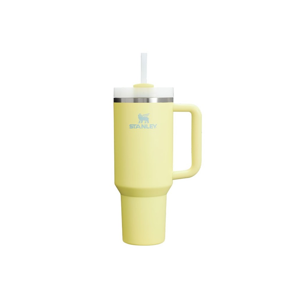 تراول ماگ 1.18 لیتری استنلی مدل Quencher H2.0 Tumbler رنگ زرد