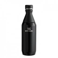 بطری استیل استنلی 355 میلی لیتر مدل slim bottle رنگ مشکی