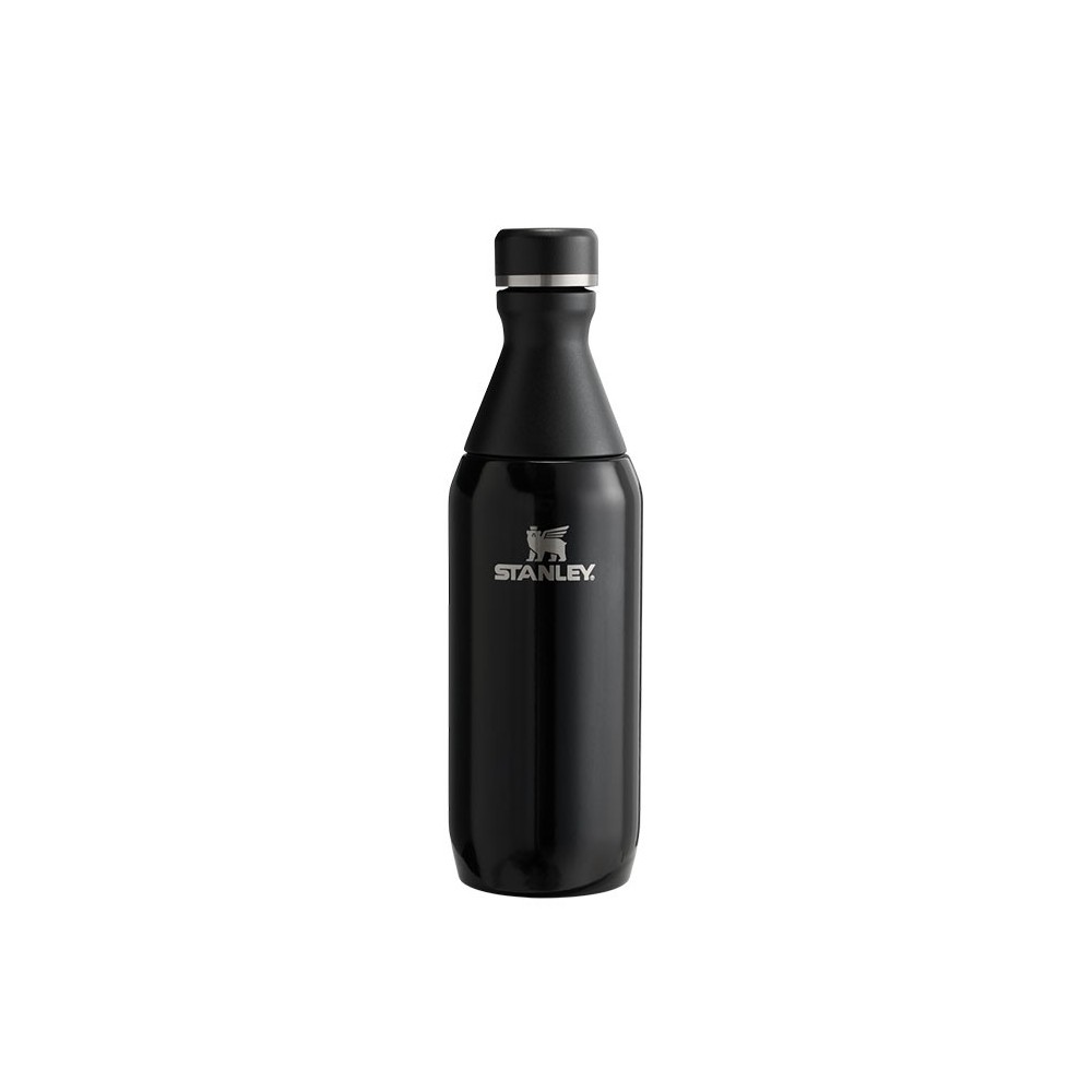 بطری استیل استنلی 355 میلی لیتر مدل slim bottle رنگ مشکی