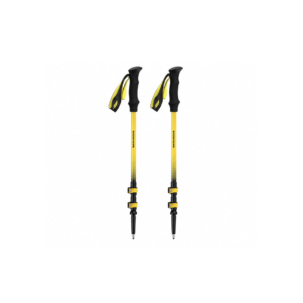 باتوم کوهنوردی کلیپسی کربن اسنوهاک کد SN-T0115 زرد