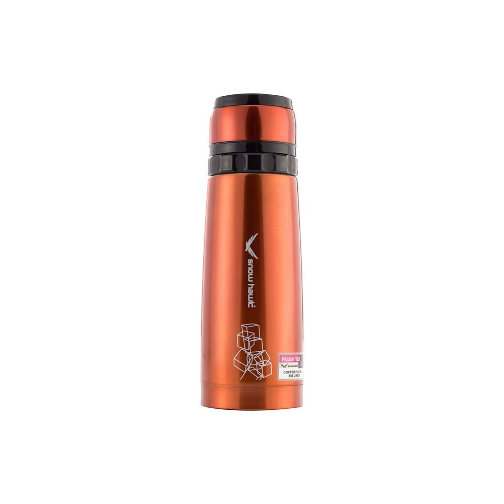 فلاسک کوهوردی 600ml وکیوم اسنوهاک snow hawk مدل SN-F510 رنگ مسی