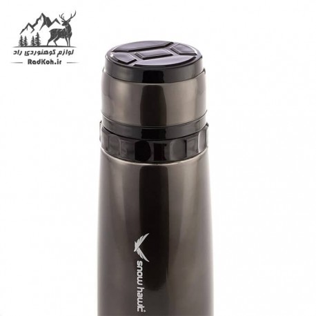 فلاسک کوهوردی 600ml وکیوم اسنوهاک snow hawk مدل SN-F510 رنگ نقره ای
