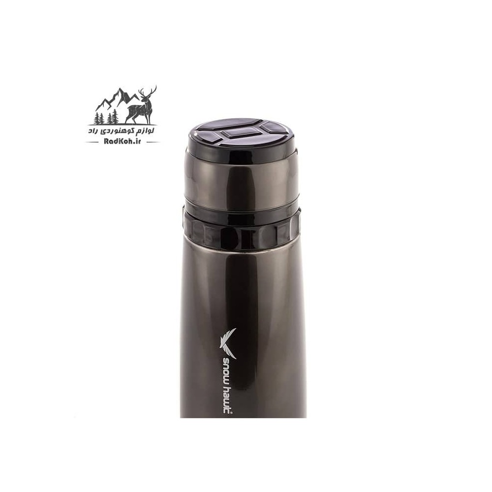 فلاسک کوهوردی 600ml وکیوم اسنوهاک snow hawk مدل SN-F510 رنگ نقره ای