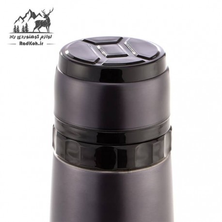 فلاسک کوهوردی 600ml وکیوم اسنوهاک snow hawk مدل SN-F510 رنگ خاکستری