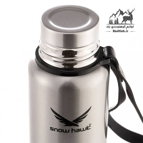 فلاسک کوهنوردی 750ml اسنوهاک snow hawk مدل SN-F410 رنگ نقره ای