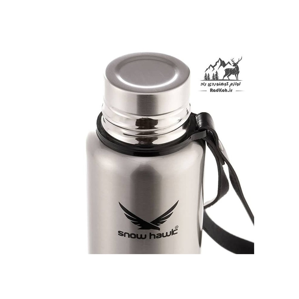 فلاسک کوهنوردی 750ml اسنوهاک snow hawk مدل SN-F410 رنگ نقره ای