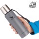 فلاسک کوهنوردی 750ml اسنوهاک snow hawk مدل SN-F410 رنگ طوسی