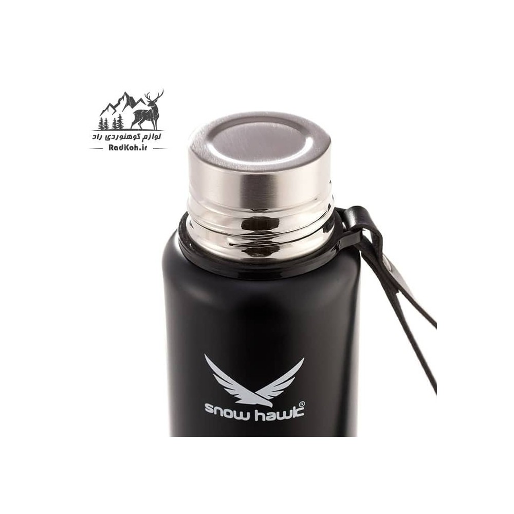 فلاسک کوهنوردی 750ml اسنوهاک snow hawk مدل SN-F410 رنگ مشکی