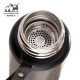 فلاسک کوهنوردی 750ml اسنوهاک snow hawk مدل SN-F410 رنگ مشکی