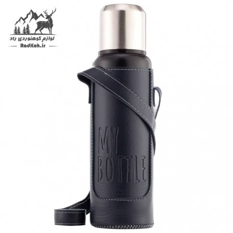 فلاسک کوهنوردی یک لیتری اسنوهاک snow hawk مدل SN-F210 رنگ مشکی