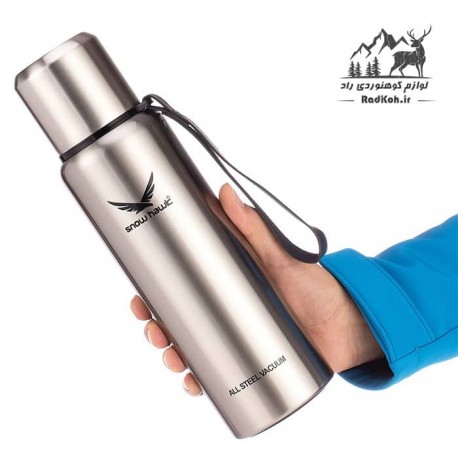 فلاسک کوهنوردی یک لیتری اسنوهاک snow hawk مدل SN-F210 رنگ نقره ای