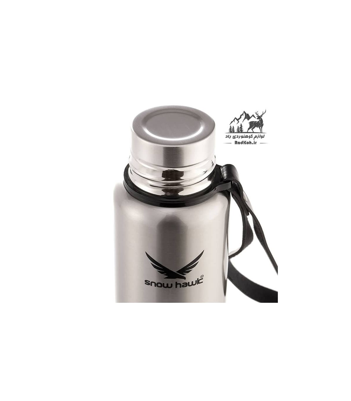فلاسک کوهنوردی یک لیتری اسنوهاک snow hawk مدل SN-F210 رنگ نقره ای