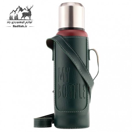 فلاسک کوهنوردی یک لیتری اسنوهاک snow hawk مدل SN-F210 رنگ زرشکی
