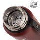 فلاسک کوهنوردی یک لیتری اسنوهاک snow hawk مدل SN-F210 رنگ زرشکی