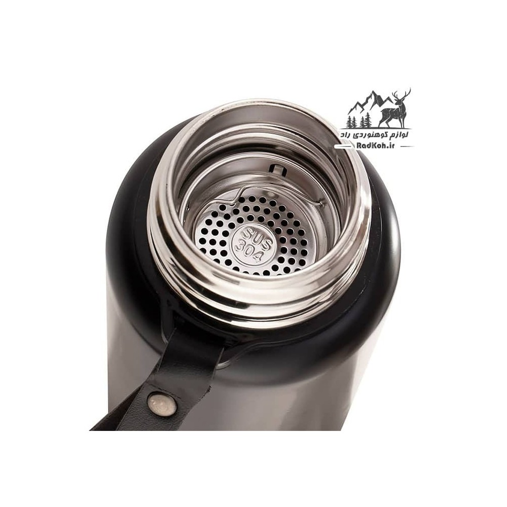 فلاسک کوهنوردی 1.2 لیتری اسنو هاوک snow hawk مدل SN-F110 رنگ مشکی