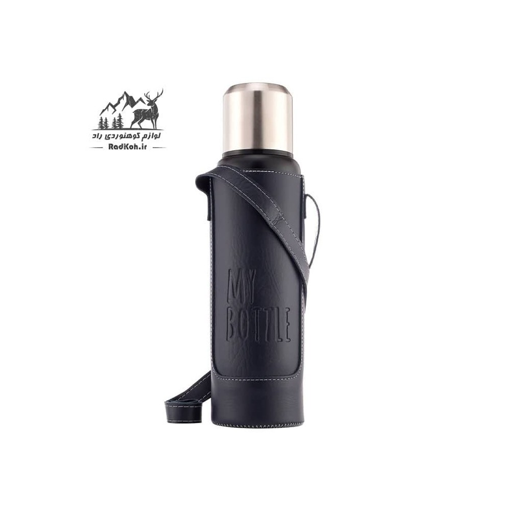 فلاسک کوهنوردی 1.2 لیتری اسنو هاوک snow hawk مدل SN-F110 رنگ مشکی
