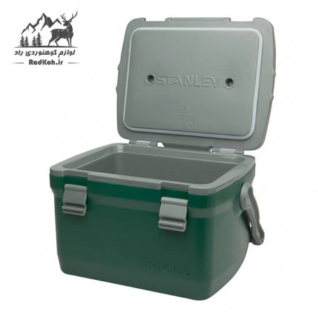 یخدان مسافرتی 6.6 لیتری استنلی ادونچر مدل Outdoor Cooler 6.6L رنگ سبز