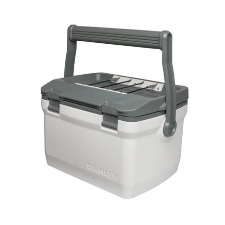 یخدان مسافرتی 6.6 لیتری استنلی ادونچر مدل Outdoor Cooler 6.6L رنگ سفید